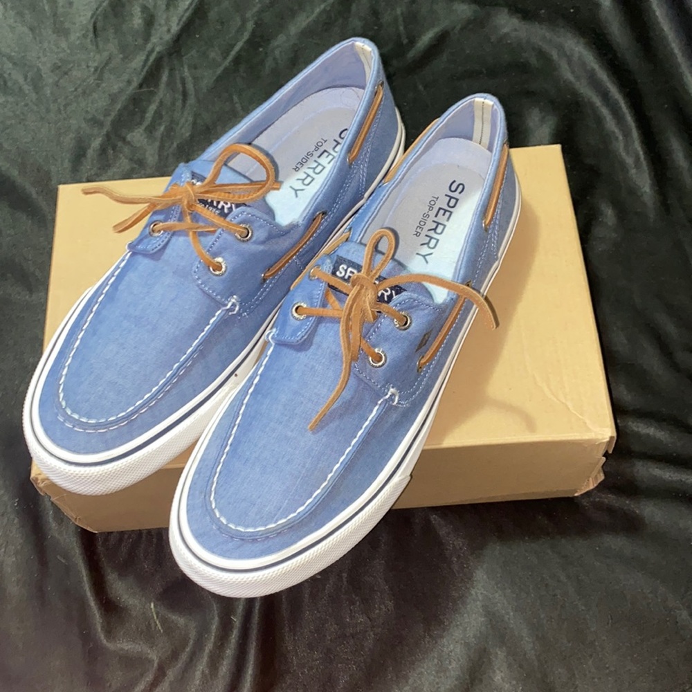 Sperry’s Blue Bahama oxfd size 11